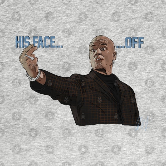 Face/Off: His Face... OFF by 51Deesigns